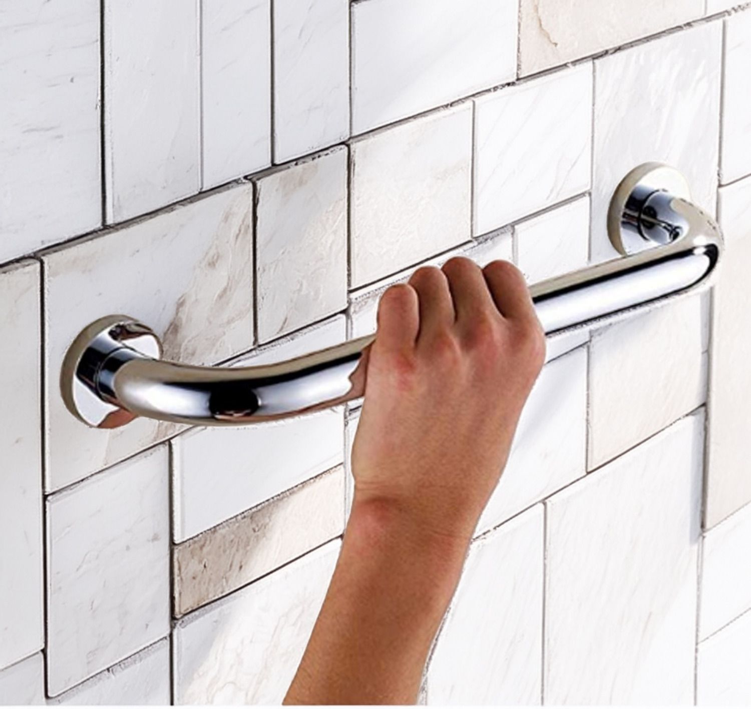 SS304 Grab Bar 9 -Inch – Bathroom Safety Handle for Bathroom Shower Grab Bar-image-19
