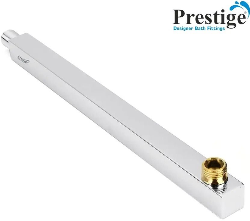 24inch Flat Arm Rod With Brass Thread Shower Head Fixed Mount-image-7