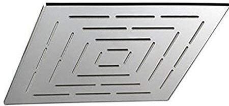 Rain Shower Head,Square,Replacement,No Rust,Hard Water Filter (8x8 inch) Fixed Mount-image-16
