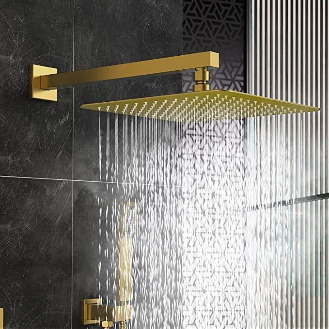 Golden 8 Inch Shower Fixed Mount-image-24