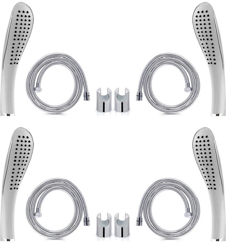 Sellzy HS-0014 Fish Rain Spray Hand Shower with 1.5 Meter SS Shower Tube Wall Hook Hand Held Shower Rain-image-22