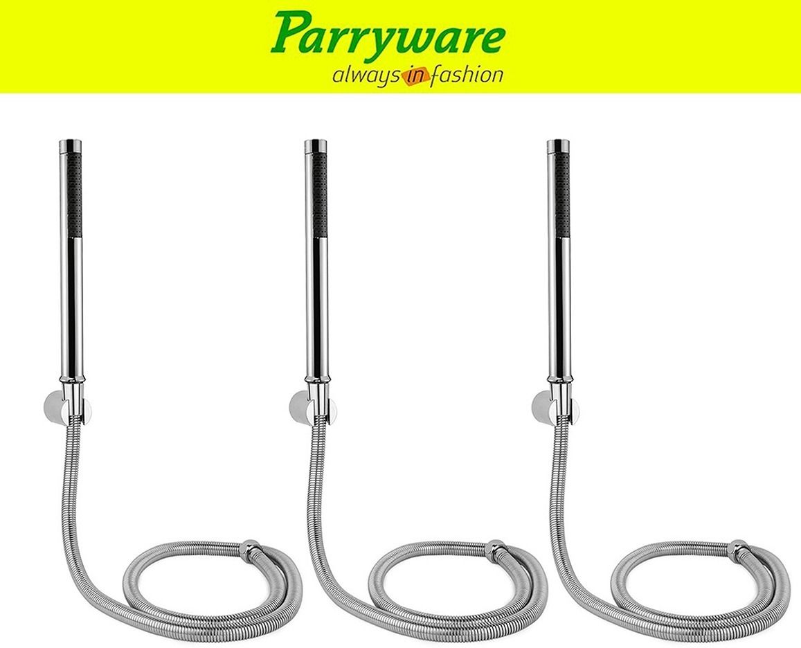 Opera Round Hand Shower Set With Shower Tube 1.5 Meter set of 3 pic 03001 Handheld-image-9