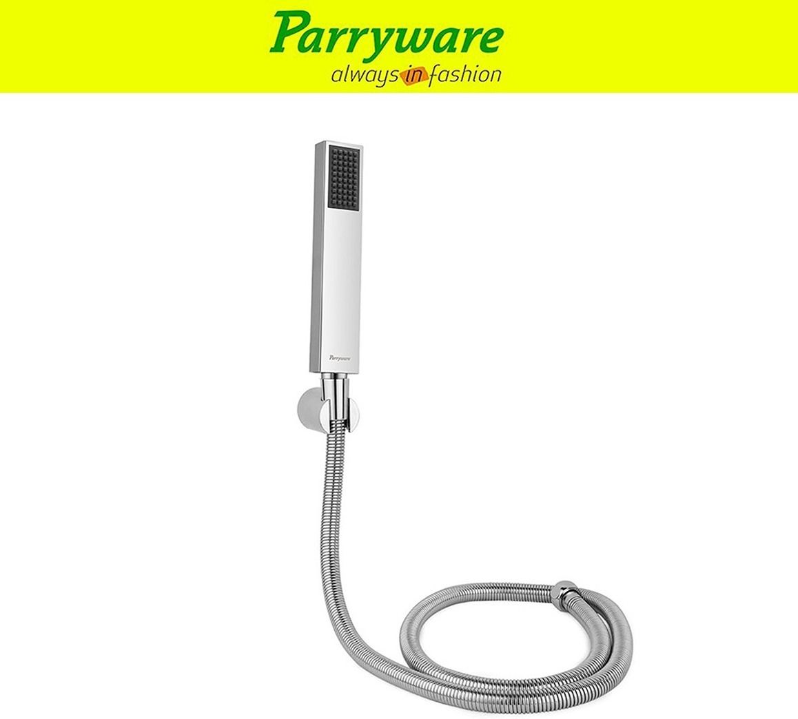 Stick Square Hand Shower Set With Shower Tube 1.5 Meter set of 1 pic 02801 Handheld-image-15