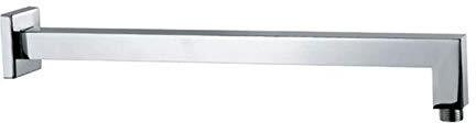 jaquar SHA-455L600, 600 MM Shower Arm Square Bend Fixed Mount image 1