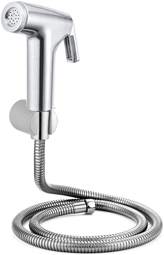 Plastic Toilet Hand Shower Jet Spray Health Faucets - Complete Set with Shower Handheld-image-9