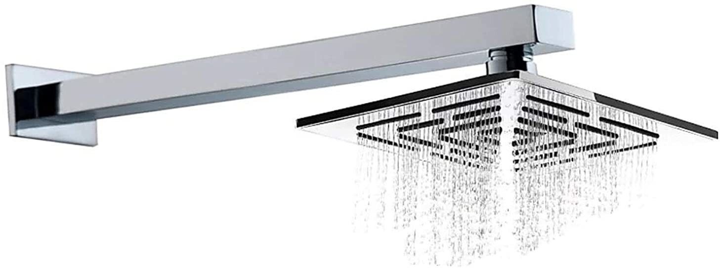 prestige Super Heavy SS Ultra Slim Amaze Rain Shower Head 6x6 With 12 Arm Fixed Mount-picture-27