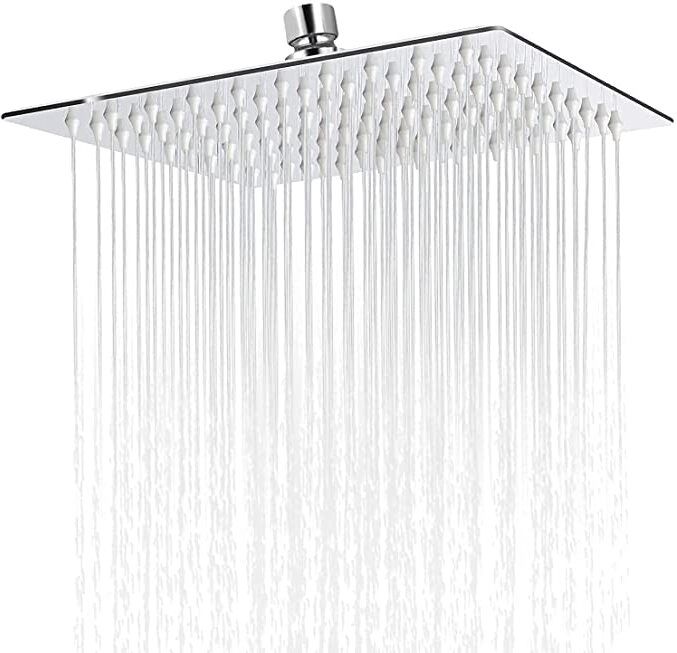 ULTRA SLIM SHOWER SQUARE 6 INCH Fixed Mount-image-13