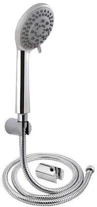 Hand Shower, Rain Shower with 5-Function Hand Shower, Shower Head with 1.5 Tube Handheld-image-44