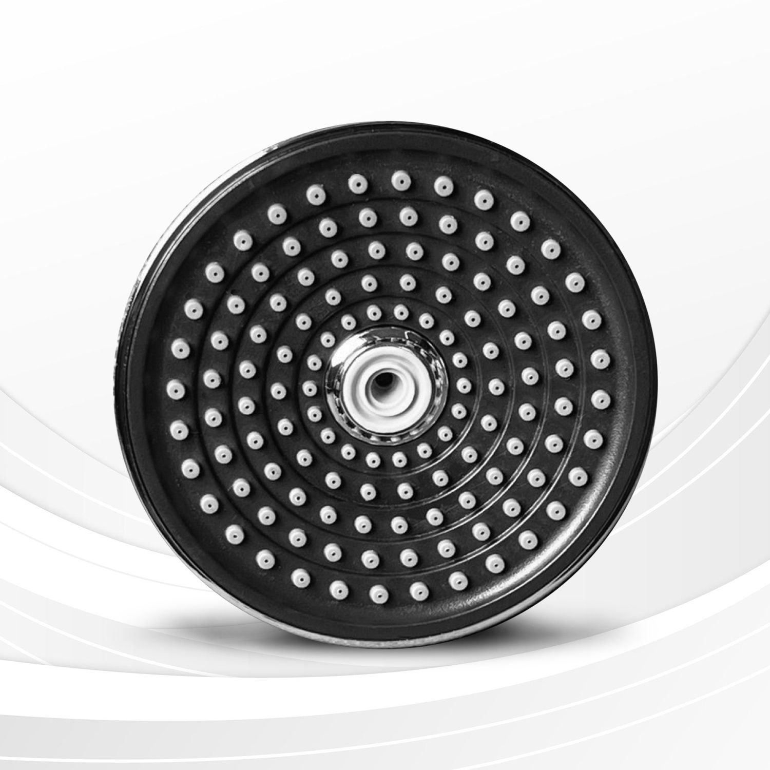 4inch Multi-Function Overhead Shower With 9inch SS Round Arm Fixed Mount-image-36
