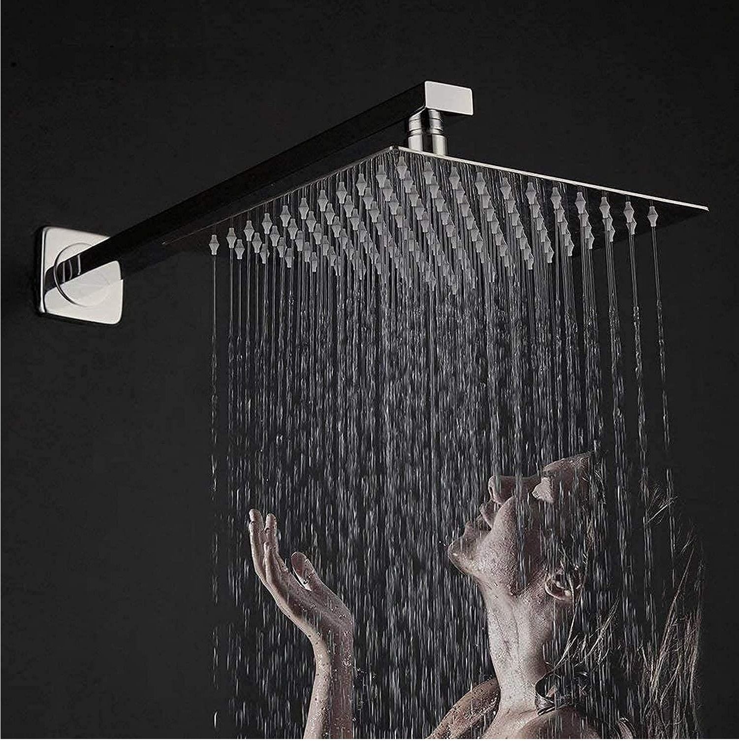 prestige Ultraslim Shower 8Inch with 15Inch Arm Stee Shower Fixed Mount-picture-11