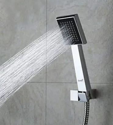 prestige Square Hand Shower Telephonic with 1mtr SS Shower Tube and Wall Hook Shower Handheld-picture-37