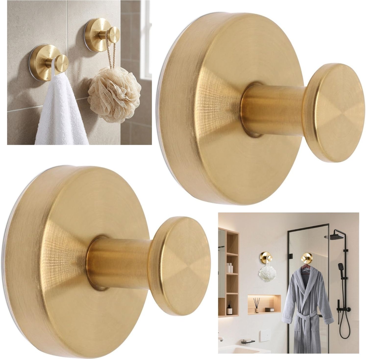 tsuwezi Matte Shower Rod Hook-picture-31
