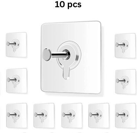 Glossy Shower Rod Hook