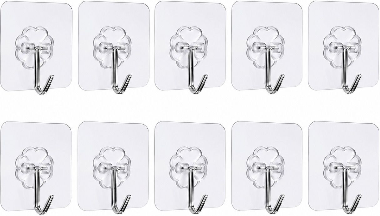 abhixtool Glossy Shower Rod Hook-picture-10