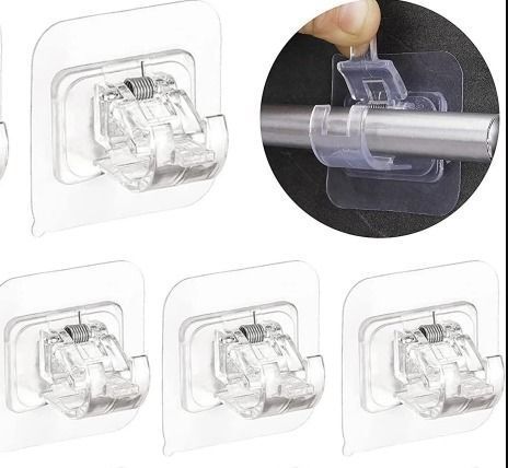 wewin Glossy Shower Rod Hook-picture-10