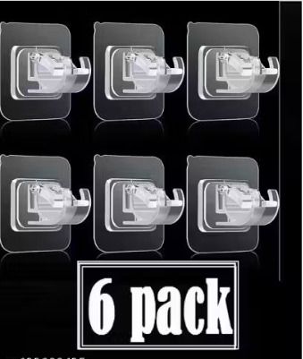 Glossy Shower Rod Hook