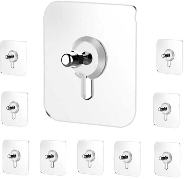 fncy pro Glossy Shower Rod Hook-picture-29