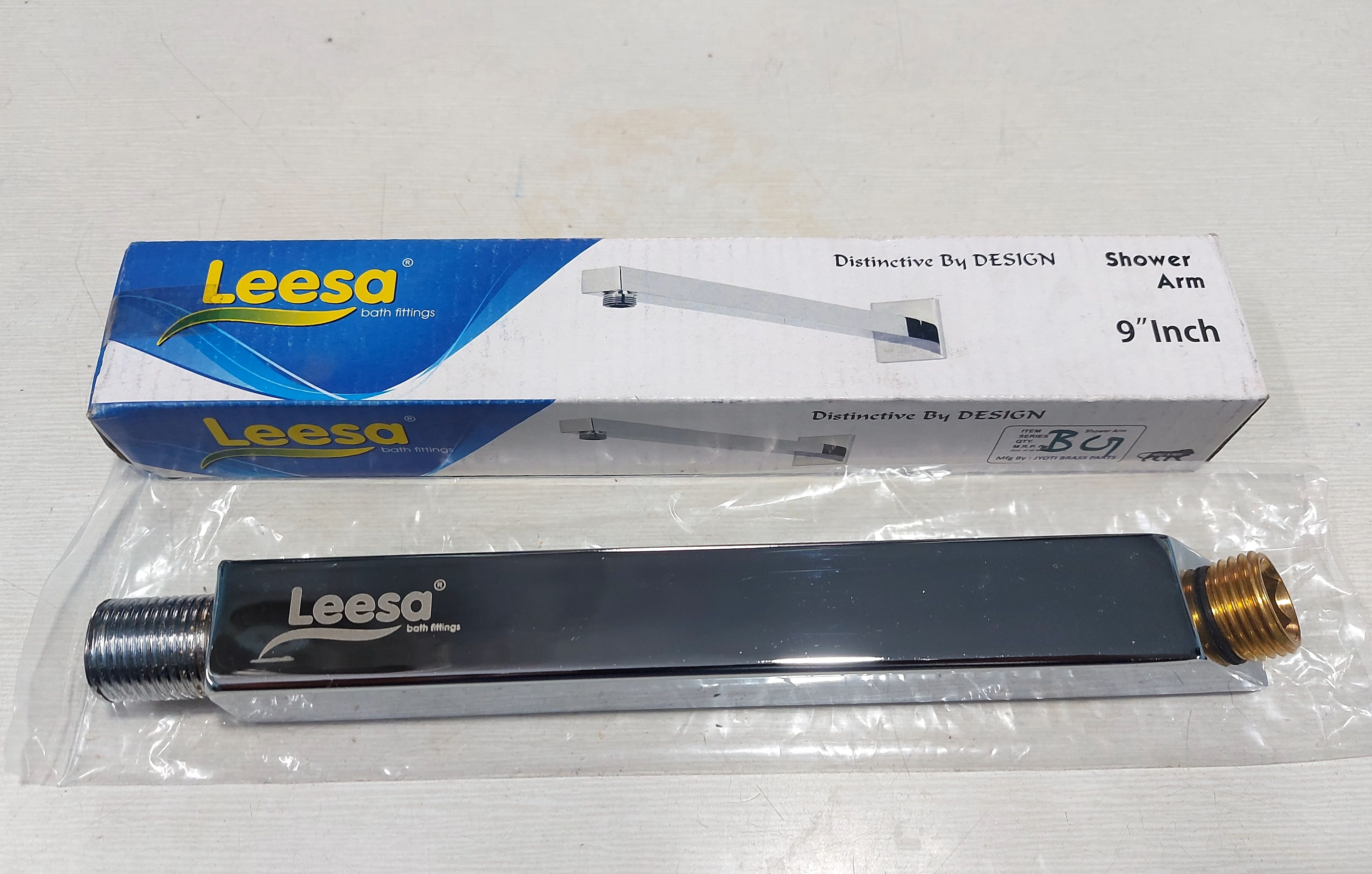 LEESA LEESA 9 INCH BRASS SHOWER ARM