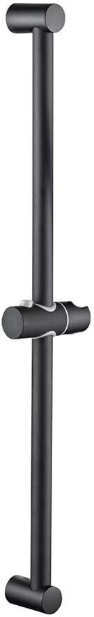 Aquieen Shower Sliding Rail | Made of Stainless Steel | Black Color | Wall-Mounted Shower Sliding Rail-picture-16