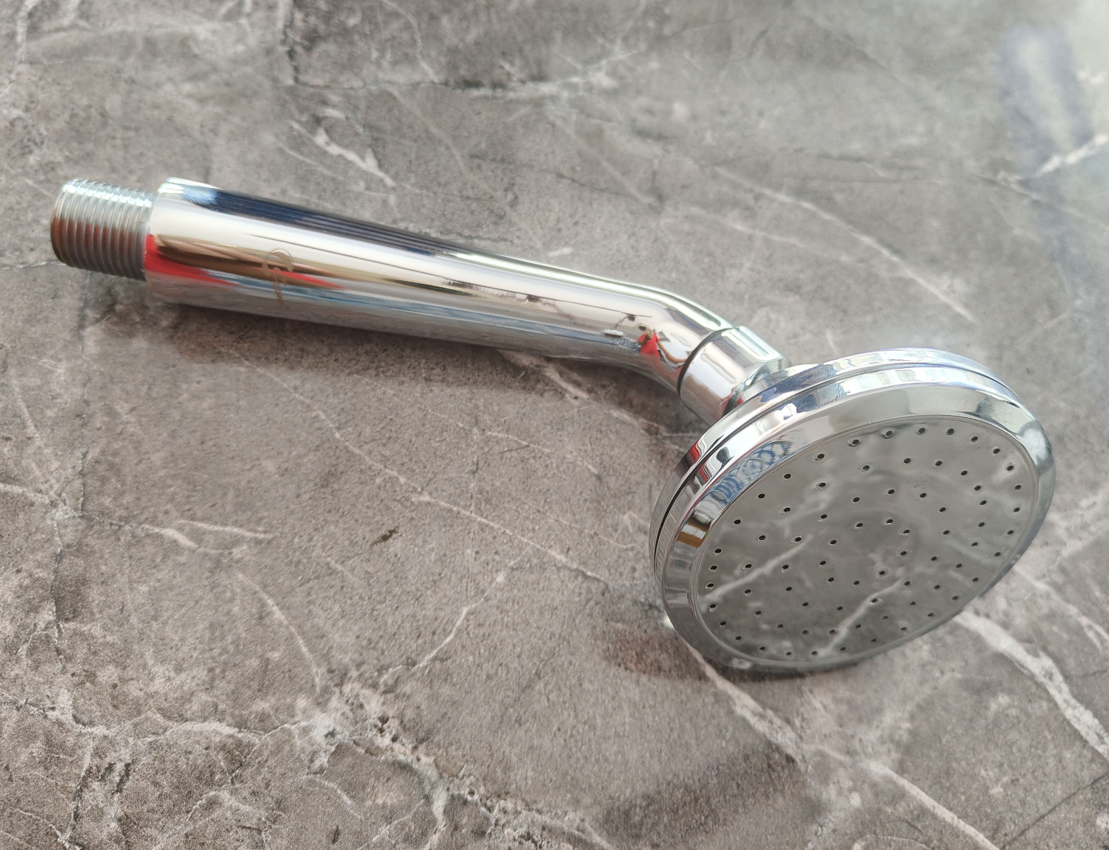 Corsa Overhead shower with brass arm-image-4