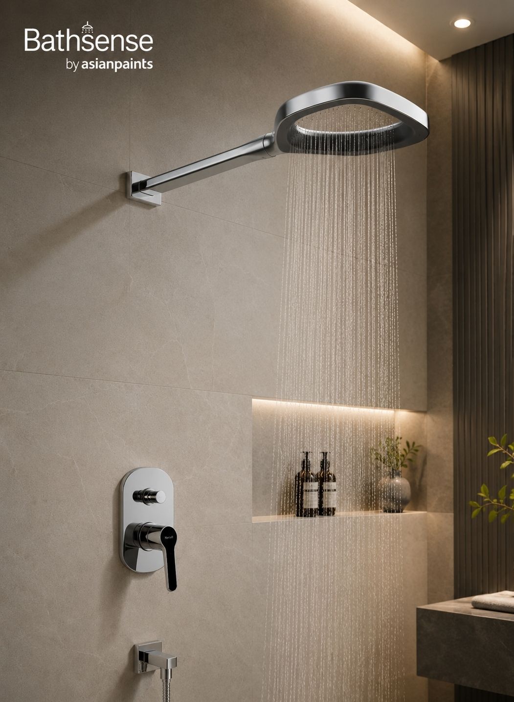 BathSense Spray Flow Rain Shower-picture-25