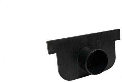 Viking Male End Cap-Socket with length 100mm, Width 82mm, Height 54mm,Polypropylene (PP), Black – Reliable Trench Drain Closure Solution image 1