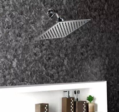 fastgear Water Saving Stainless Steel Chrome Finish Rain Flow Shower-image-45