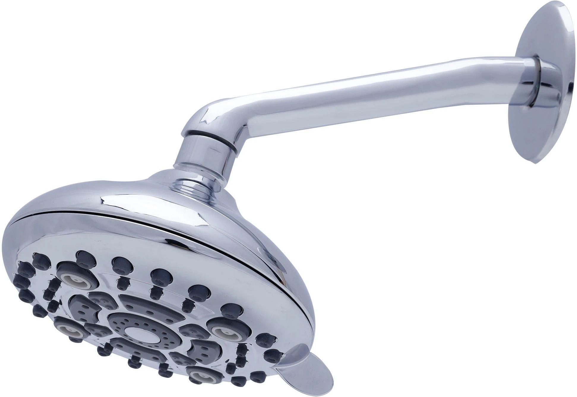 SAMANEA Mist Shower head with 6 spray functions and shower arm Mist (Chrome) Shower head and shower arm Mist-picture-38