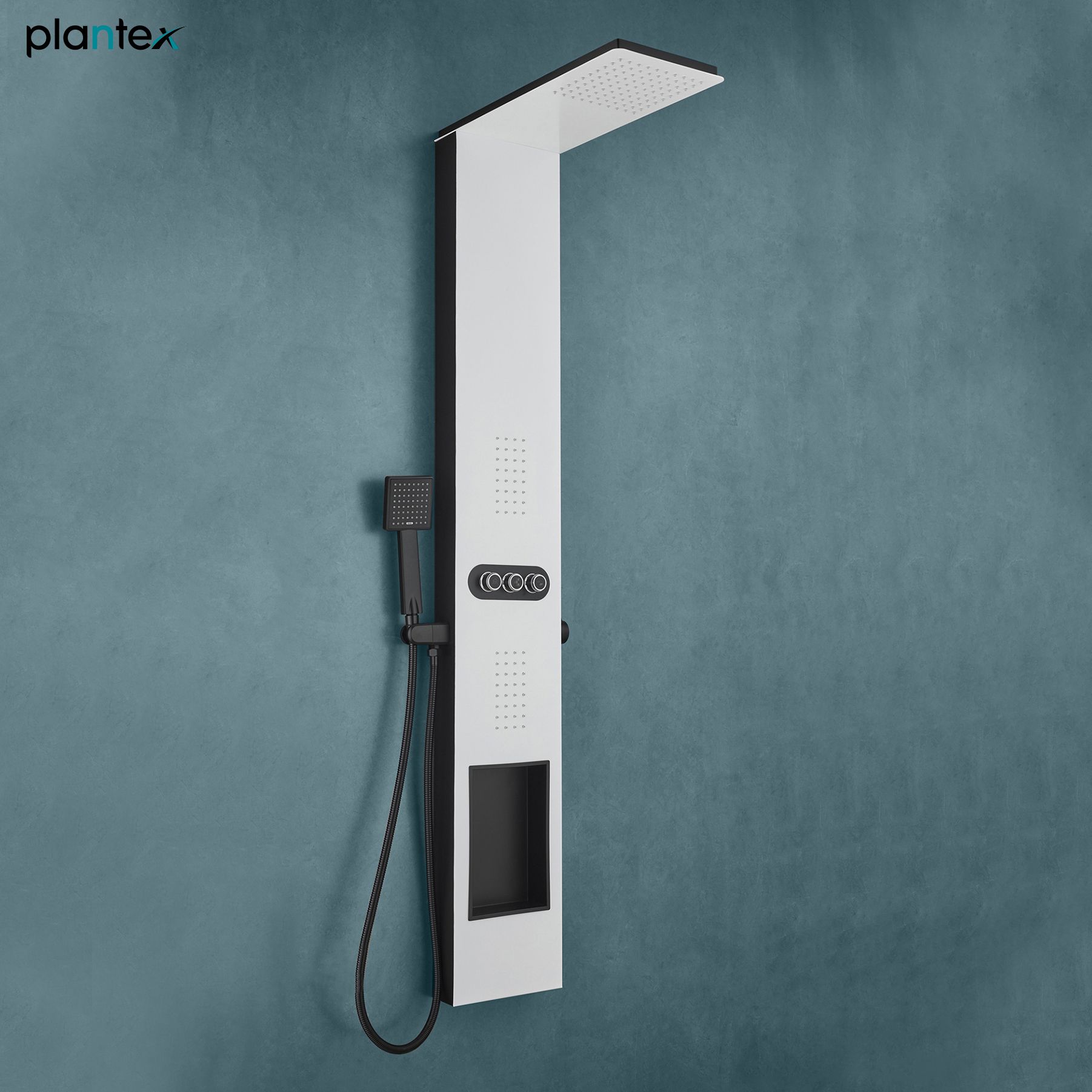 Plantex All in 1 Shower Panel for Modern Bathroom/Shower Systems/Full Shower Set Shower Panel Rainfall-image-23