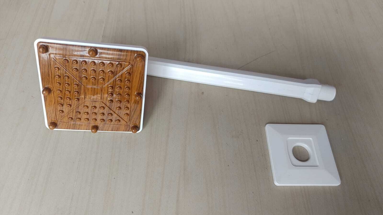 Corsa Beetle 4" Square (PTMT) overhead Shower with Arm Beetle 4" Square Overhead Shower Rain-image-38