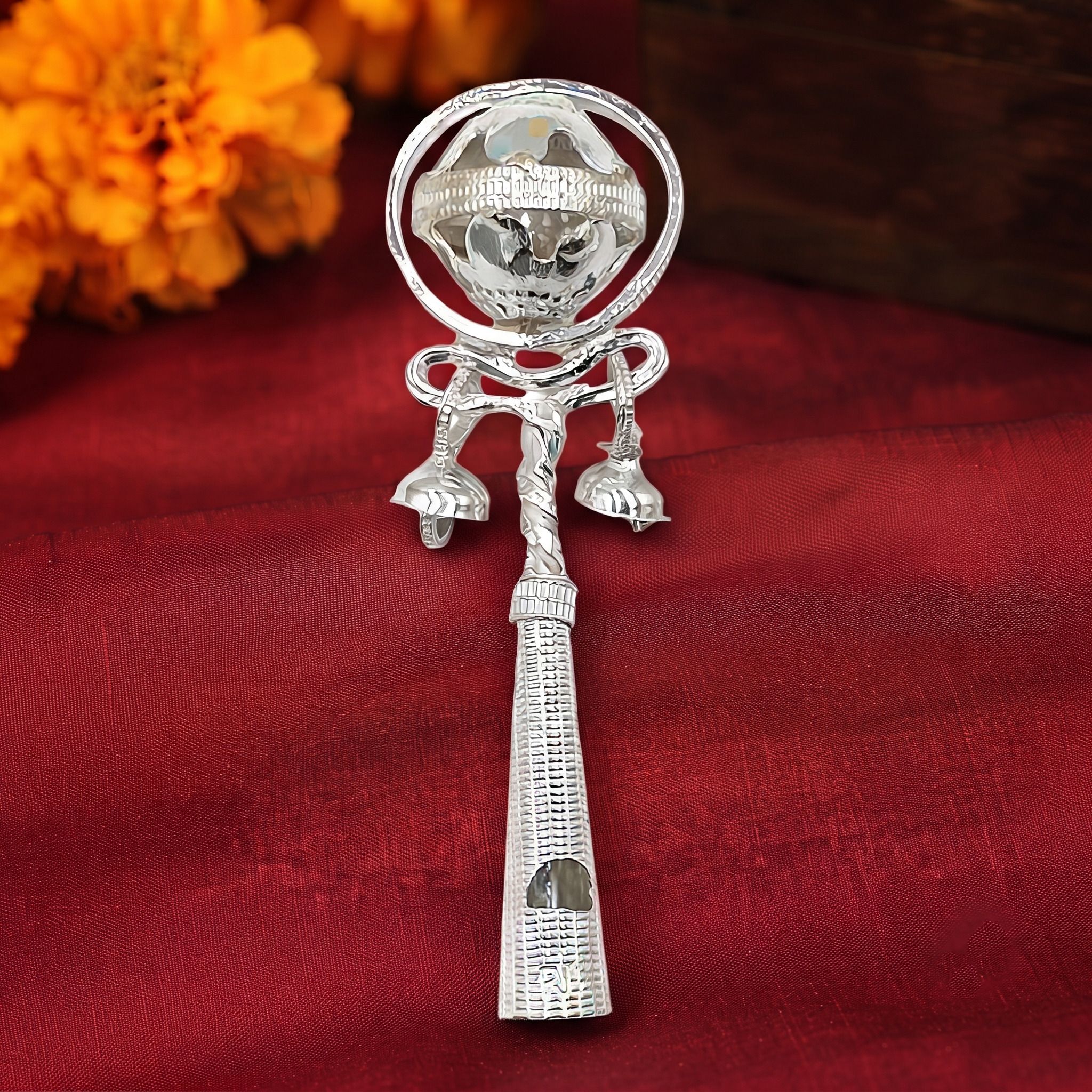 astro-d Modern Silver Jhunjhuna 20g Decorative Showpiece - 3 cm-picture-47