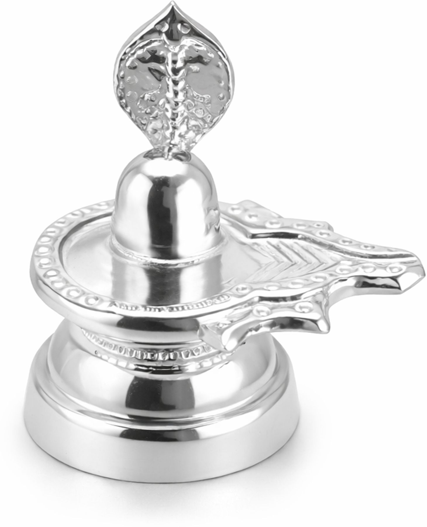 kmj Pure Silver Shivling Idol for Pooja | Lord Shiva Shivling Murti for Mandir Decorative Showpiece - 3.5 cm-picture-18