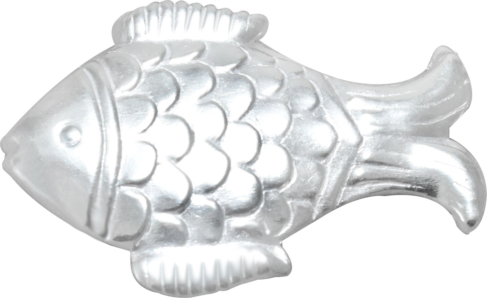 kmj pure silver fish/chandi ki machli/fish for Astrological and lal kitab remedy Decorative Showpiece-0.2 cm-picture-42