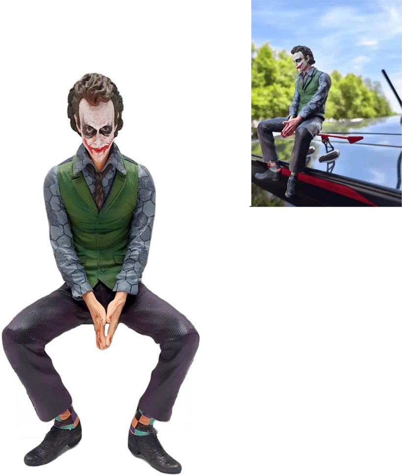 ayw New Stylish Showpiece Joker Statue For Car/Home/Office-9 Decorative Showpiece - 11.5 cm-picture-3