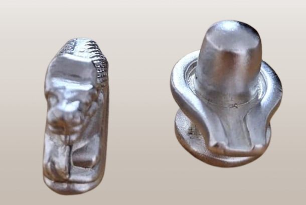 gupangam AAA Grade Pure para Shivling Nandi for Home Puja, Jalabhishekam, Blessings Decorative Showpiece - 5 cm-picture-33
