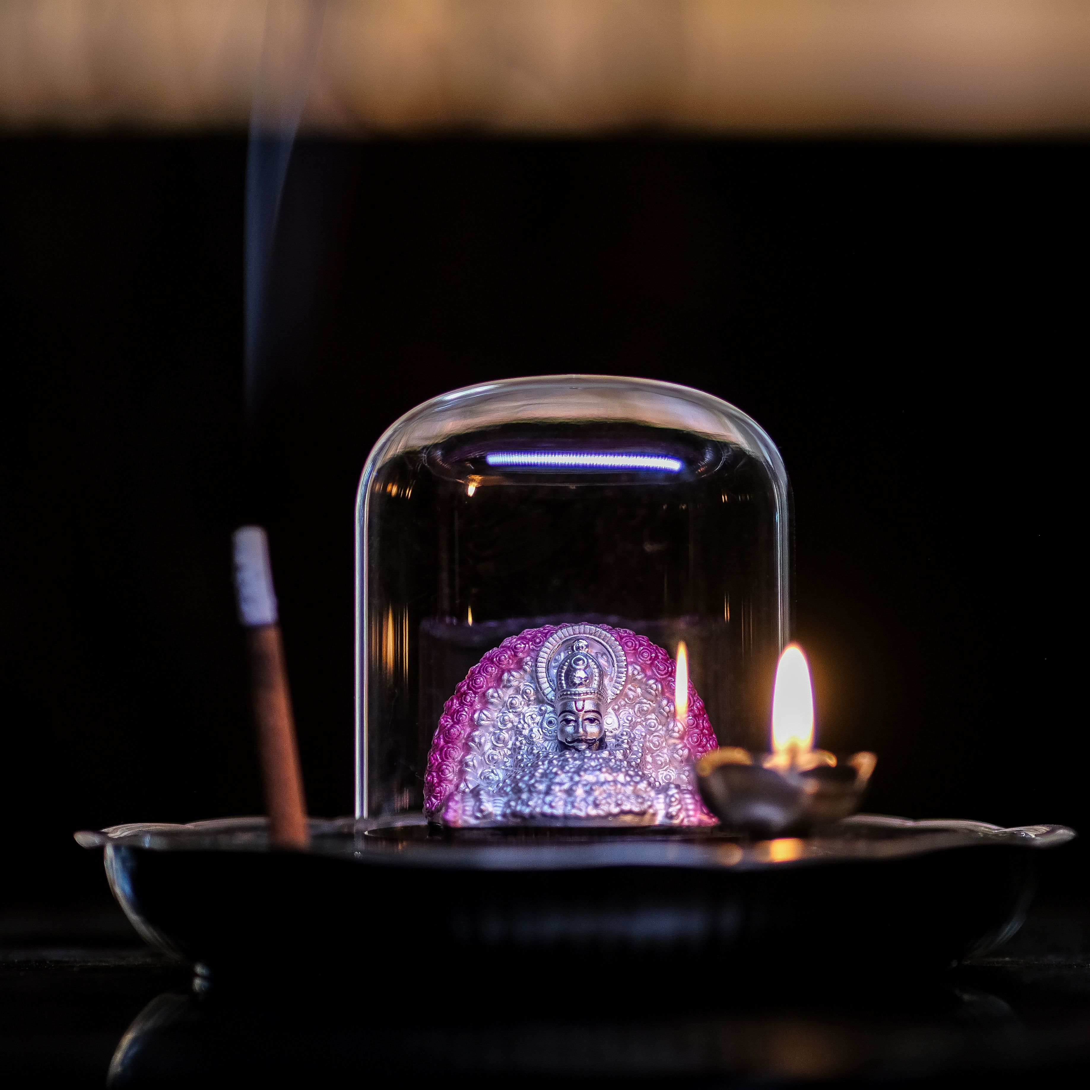 silverspot jewel Khatu Shyam Idol Decorative Showpiece-14 cm-picture-34