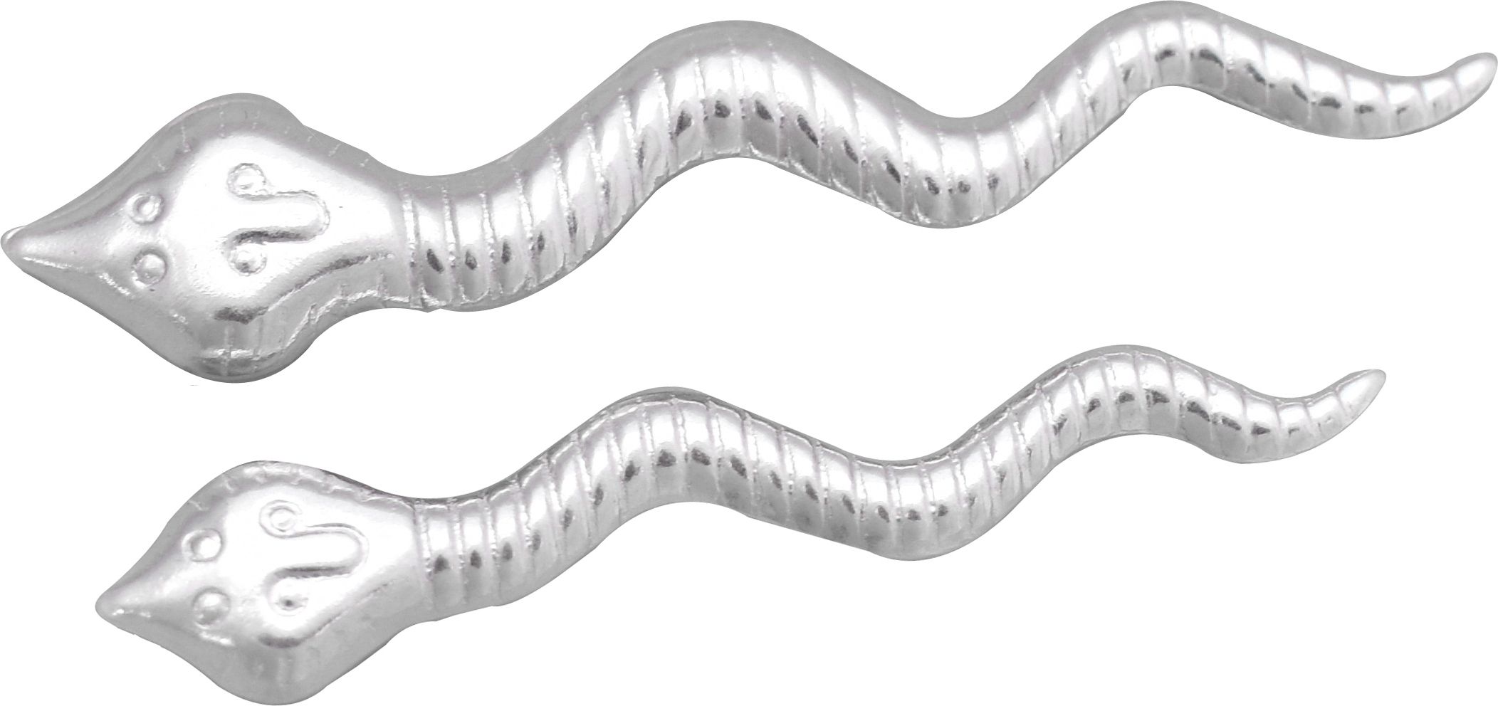 pure silver naag nagin joda snake pair for kaalsharp dosh Decorative Showpiece-4 cm