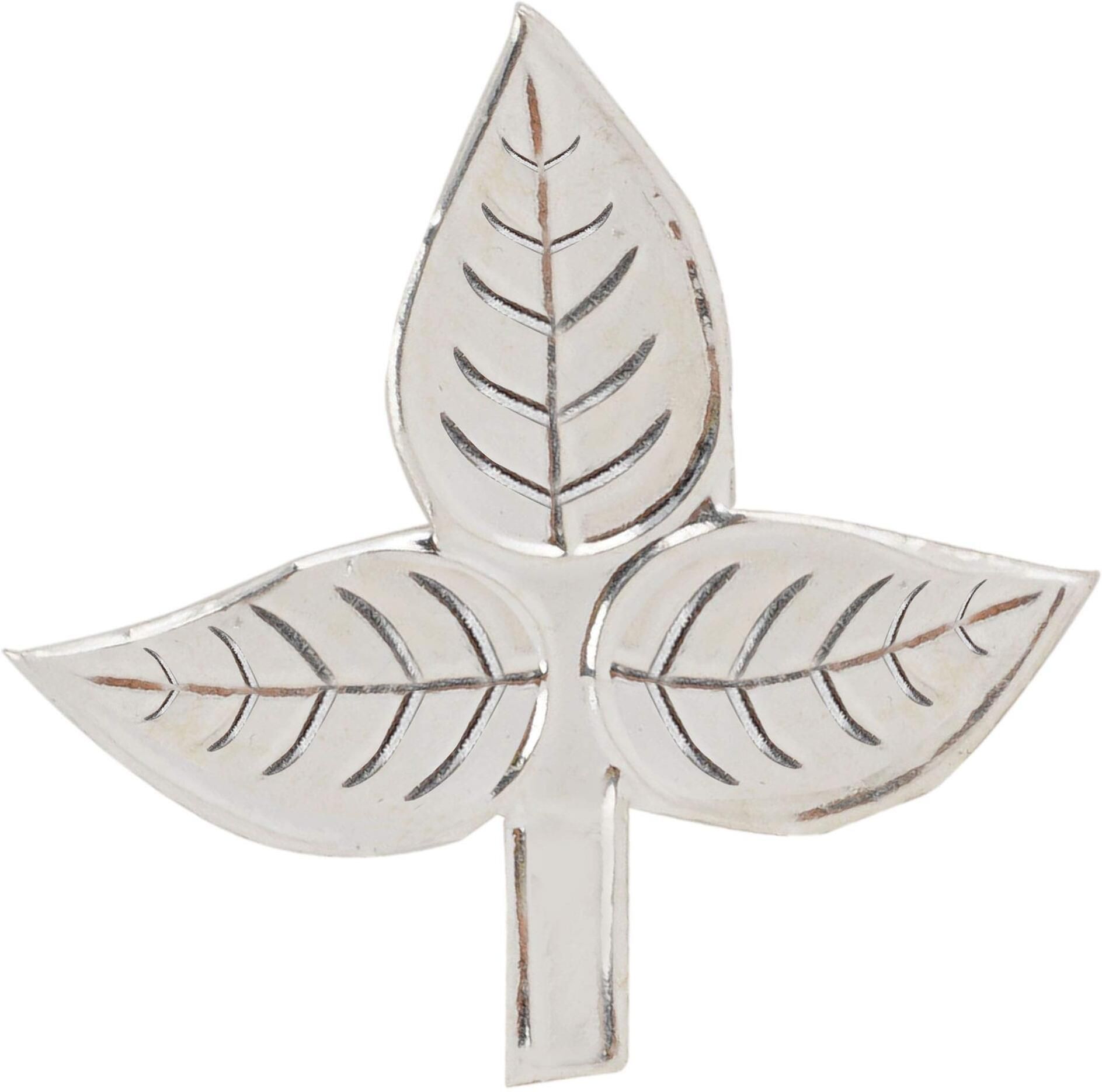 dhruvs collection 925 Silver Bel Patra for Shivji Pooja Purpose, Mandir Decoration&Gifting Purpose Decorative Showpiece - 4 cm-picture-25