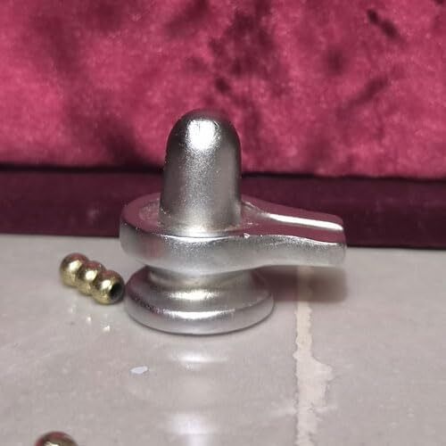 Pure Para Shivling for Puja | Shivling Idol | 30 Gram Home Temple Puja Decorative Showpiece - 5 cm-image-24