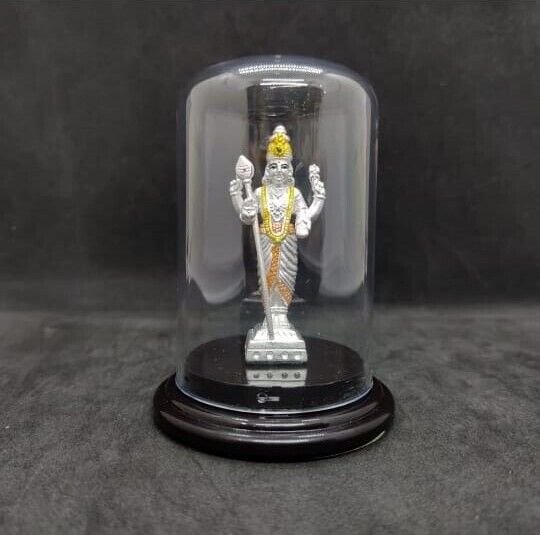 Murugan / Subramanya Silver Idol- Deepa Jewellers Decorative Showpiece-7 cm-image-13