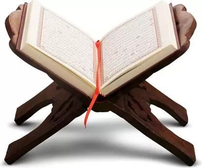 Bhagwat Geeta Ramayan book stand Wooden Brown Rehal-image-44
