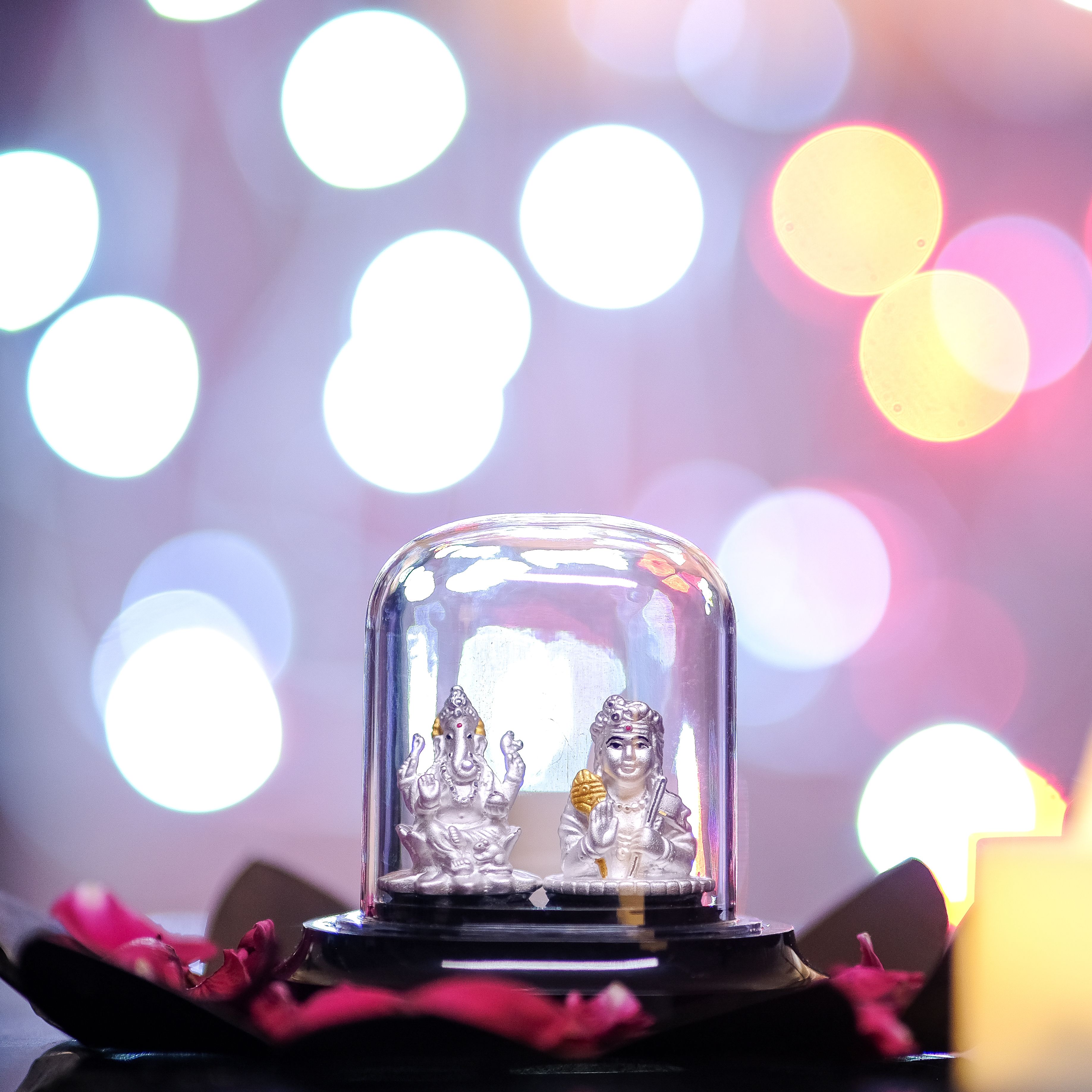 silverspot jewel Ganesha-Murugan Idol Decorative Showpiece-8 cm-picture-30