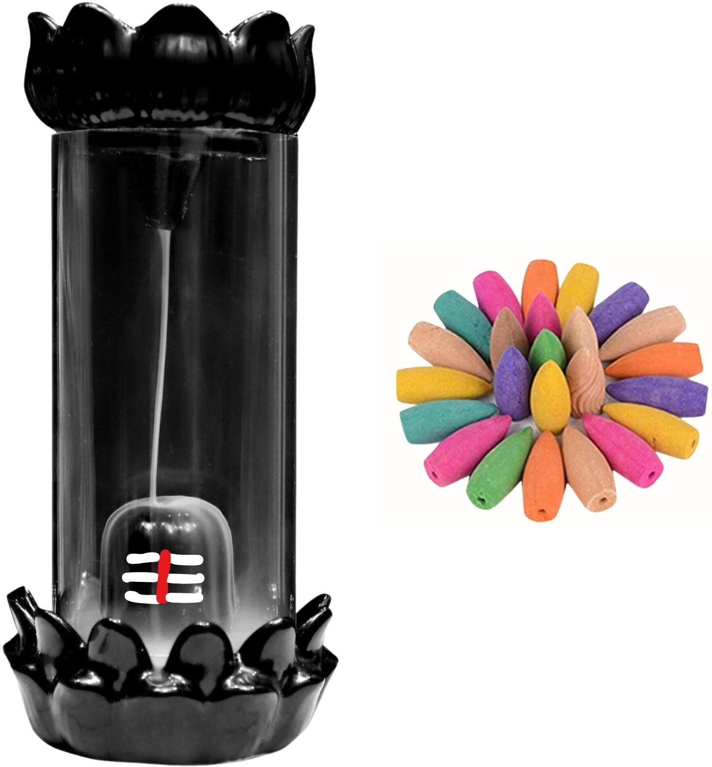 Shiva Smoke Fountain Decorative Showpiece - 10 cm-image-39