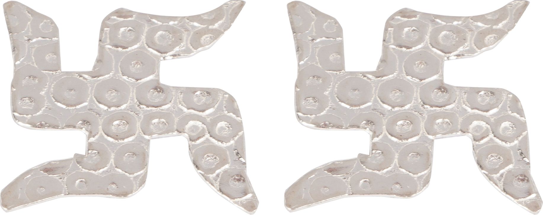 hulasi Pure Silver Swastik/Sathiya | 1 Inch | 925 Sterling Silver | Decorative Showpiece - 2.54 cm-picture-44