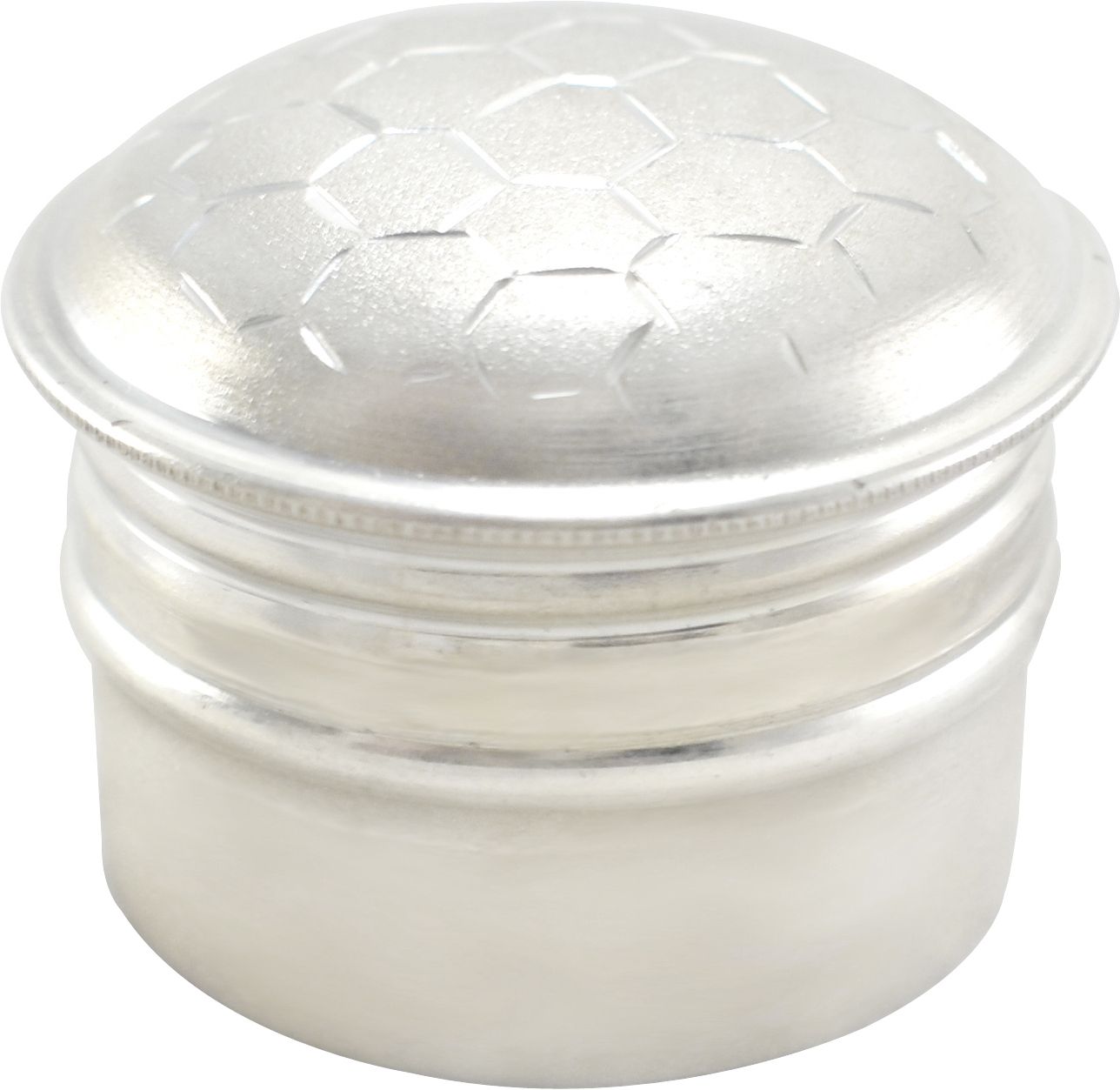 Pure silver sindoor dani/box for women, pooja items for home (wt. 7-8 grams) Decorative Showpiece - 2.3 cm-image-8