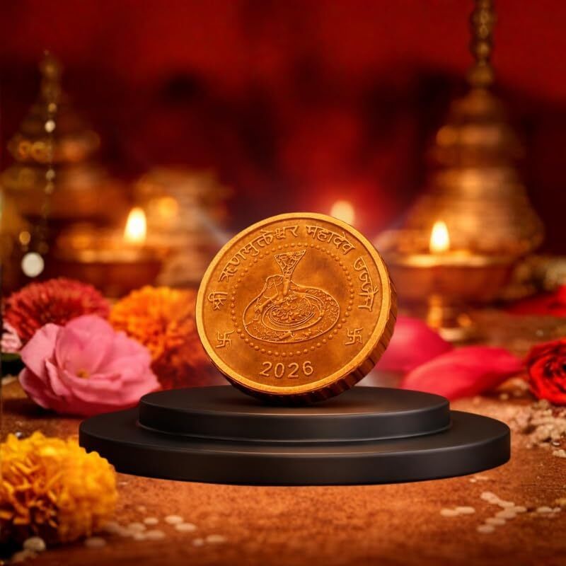 Siddh Rinmukteshwar Coin – Energized at Rinmukteshwar Mahadev Temple, Ujjain Modern Coin Collection-image-35