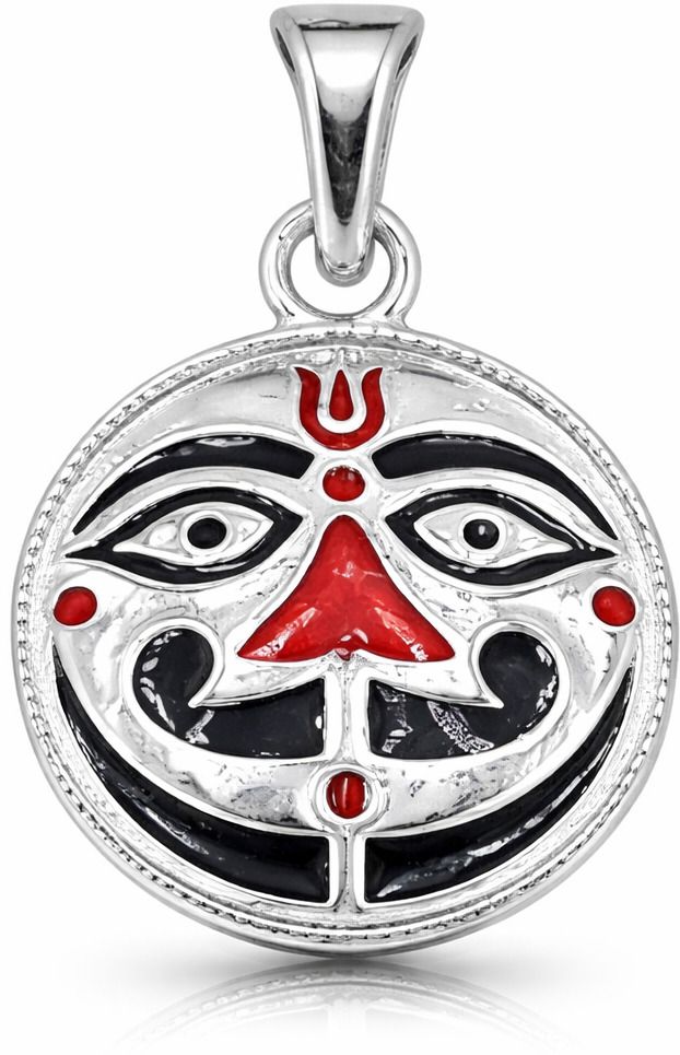 shreenathjwe Spiritual Religious Moon Locket for Men & Women – Auspicious Protection Decorative Showpiece - 2.5 cm-picture-29