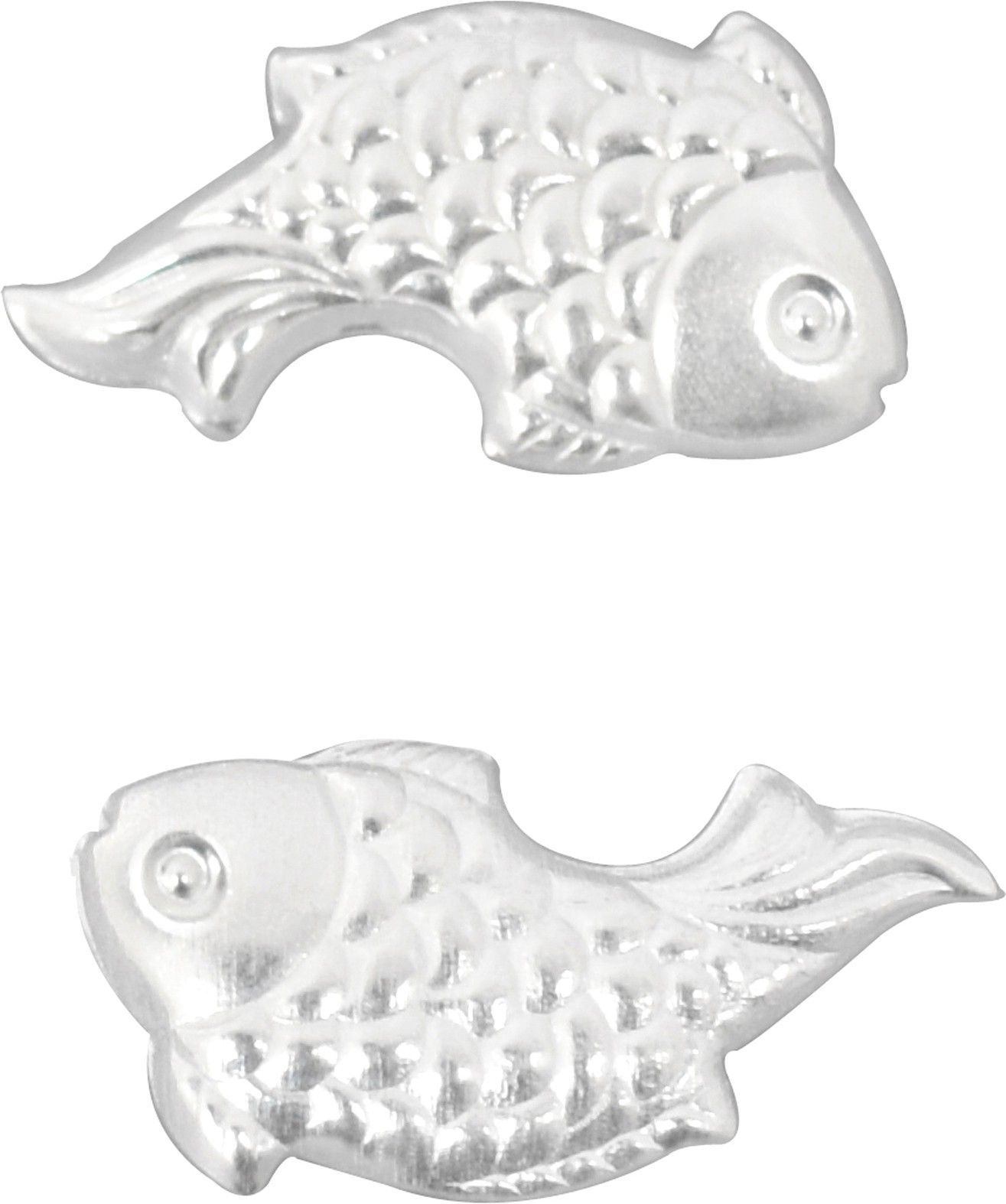 pure silver fish/chandi ki machli/fish for Astrological and lal kitab remedy Decorative Showpiece-0.1 cm