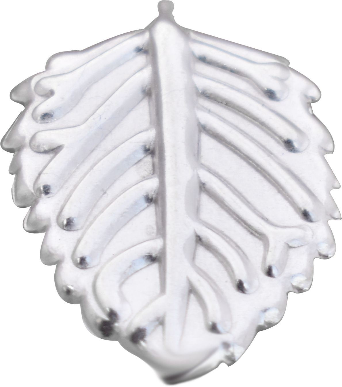 Pure Silver Tulsi Leaf/Patta for Pooja, Gift Purpose & Donation (weight 1 gram) Decorative Showpiece-0.1 cm-image-26