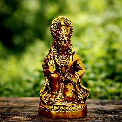 hanumaan ji idol Decorative Showpiece - 10 cm-image-37